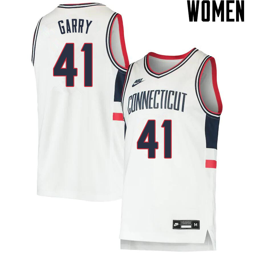 2021 Women #41 Matt Garry Uconn Huskies College Basketball Jerseys Sale-Throwback